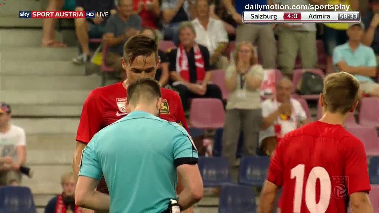 Fredrik Gulbrandsen Goal HD - Salzburg 4 - 0 Admira - 05.08.2017 (Full Replay)