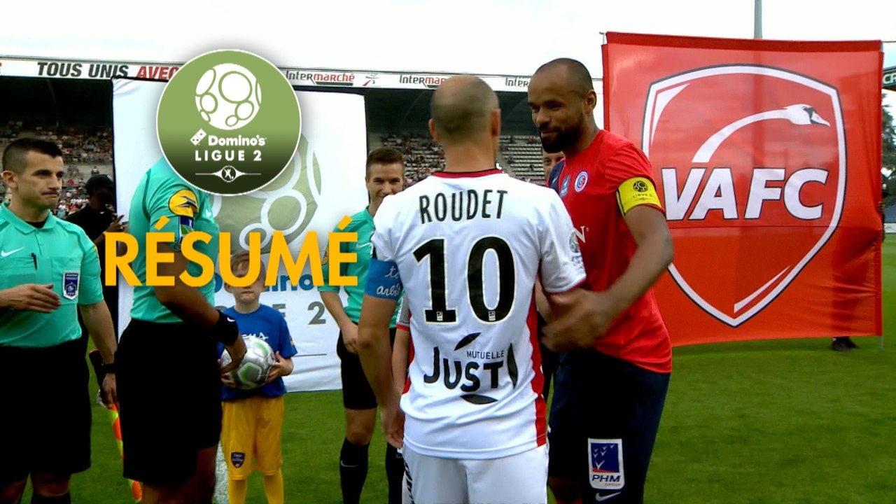 Châteauroux - Valenciennes FC (0-1)  - Résumé - (LBC-VAFC) / 2017-18
