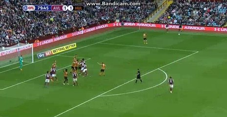 Green  100%  Big  Chance  HD - Aston Villa 1-1 Hull City 05.08.2017