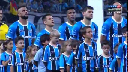 gremio 1x1 santos   1 tempo completo brasileirao 2017