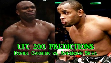 UFC 200 Daniel Cormier vs. Anderson Silva  PREDICTIONS