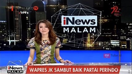 Jusuf Kalla Sambut Baik Merapatnya Partai Perindo