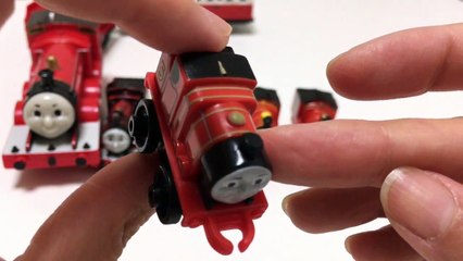 ジェームス祭り‼︎きかんしゃトーマスの仲間、ジェームスだけをたくさん集めたよ！