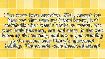 Things I've Never Done - Part 1