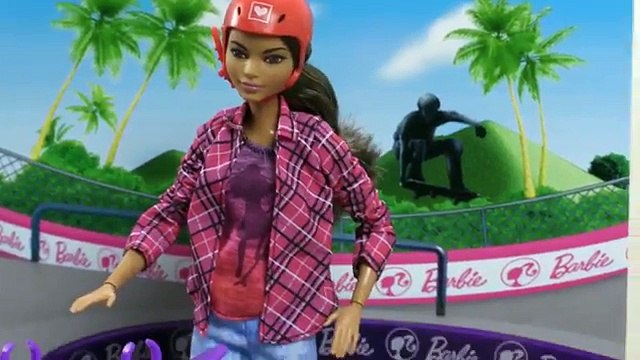 Chelsea Doll Learns About Being a Skateboarder | Barbie Careers | Barbie