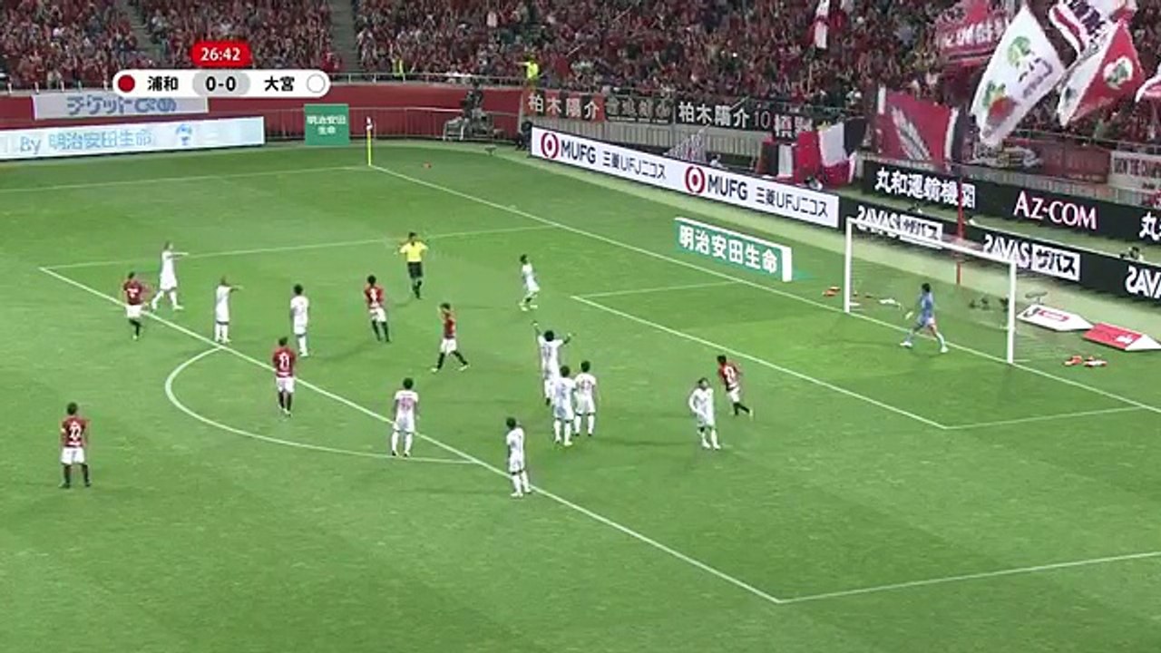 Urawa 1:0 Omiya  (Japanese J League. 5 August 2017)