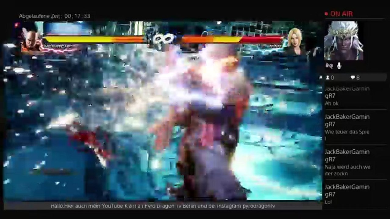 GER/PS4 Pyro DragonTv Spezialstream Tekken 7 Story bis 0Uhr (194)