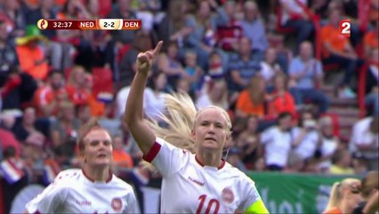Euro 2017 : Superbe numéro d'Harder et le Danemark revient !