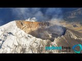 Revelan domo de lava en el Popocatépetl; emiten medidas preventivas para el DF