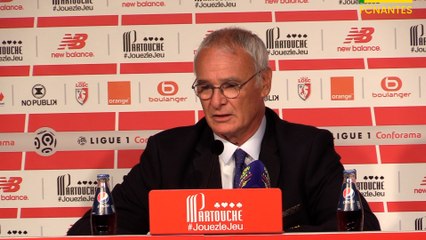LOSC-FCN : la réaction de Claudio Ranieri