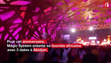 Le groupe ivoirien Magic System fête ses 20 ans  de carrière