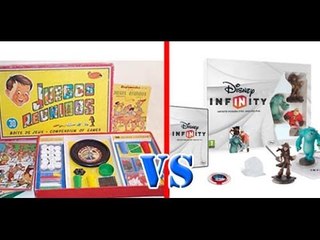 Juguetes del pasado VS juguetes modernos