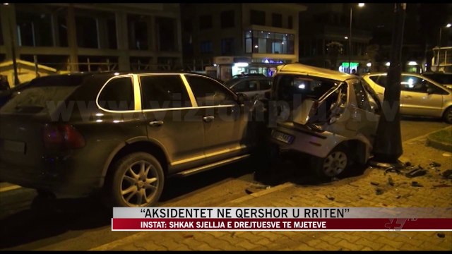 Rritet numri i aksidenteve rrugore - News, Lajme - Vizion Plus