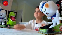 Stay Puft and Slimer Talking Toys From Ghostbusters Movie - My Most Popular Plush Toys Vid