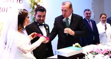 Erdoğan, Nikah Şahitliğini Yaptığı Çiftten 5 Çocuk Sözü Aldı