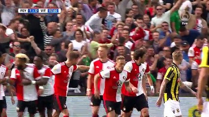 All Goals & highlights - Feyenoord 1-1 Vitesse ( pen 4-2 ) - 05.08.2017 ᴴᴰ
