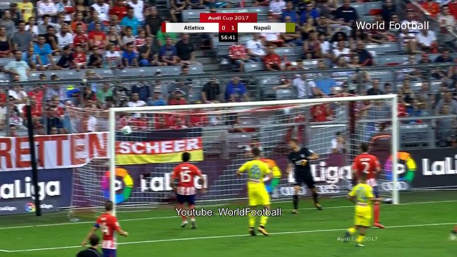 Atletico Madrid vs Napoli 2-1 _ All Goals _ Audi Cup 2017