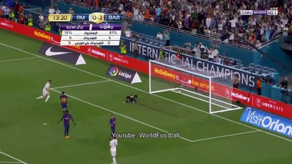 Barcelona vs Real Madrid 3-2 _ All Goals _ International Champions Cup 2017