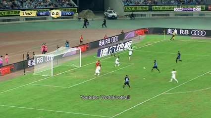 Inter milan vs Lyon 1-0 _ Stevan Jovetić Goal _ International Champions Cup 2017