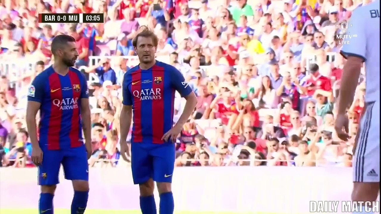 Barcelona Legends vs Manchester United Legends 1-3 - All Goals & Highlights - 30