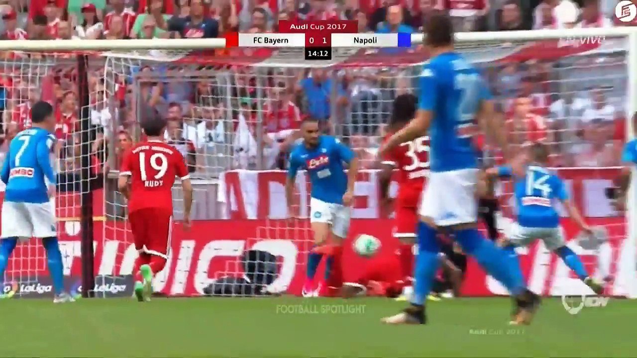 Bayern Munich vs Napoli 0-2 - Highlights & Goals - 02 August 2017