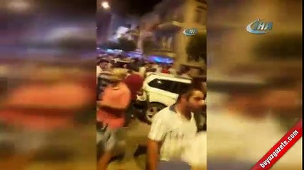 Tır sürücüsü dehşet saçtı