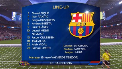 Real Madrid vs Barcelona 2-3 - Highlights & Goals - 29 July 2017