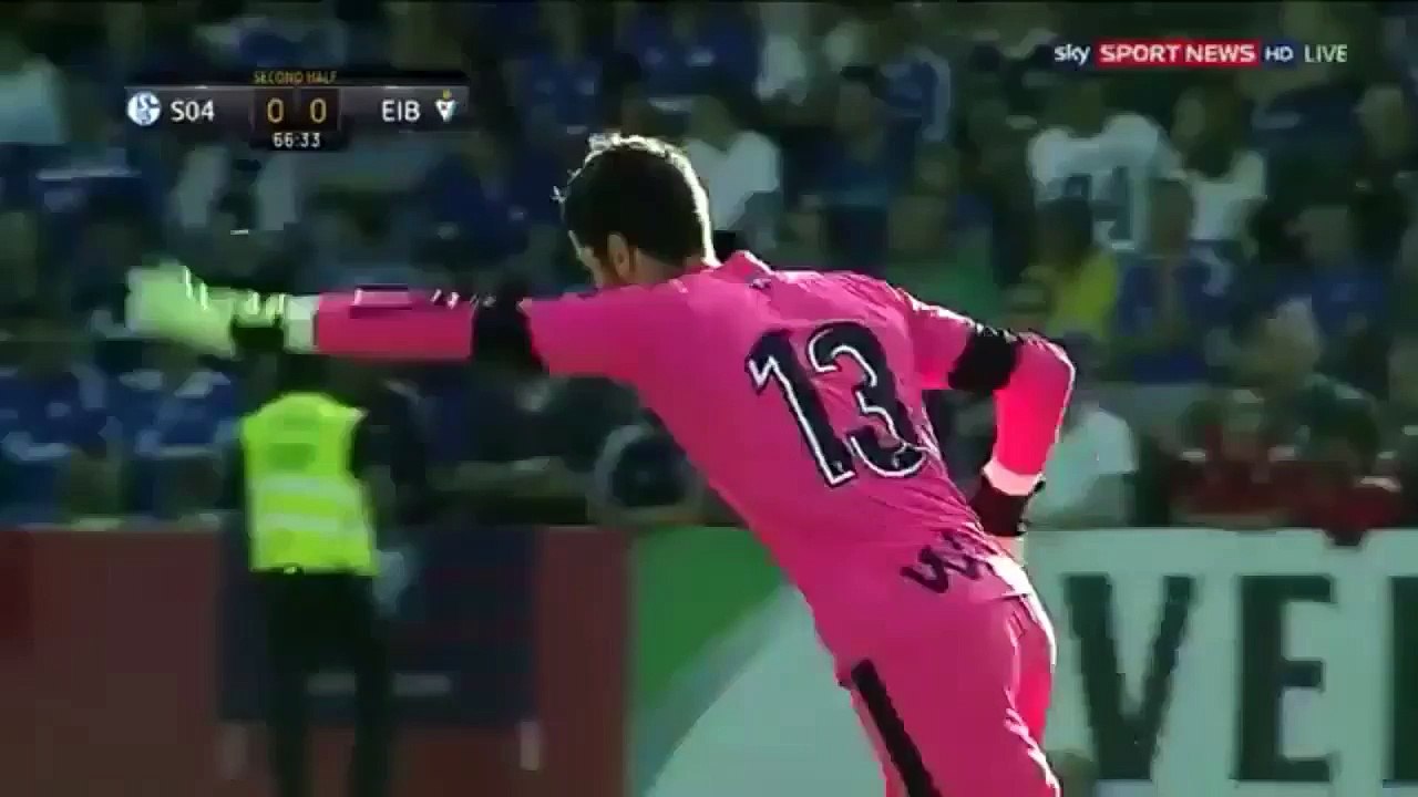 Amazing OWN Goal 2 - Jose Angel Own Goal from the middle of the field Shalke vs