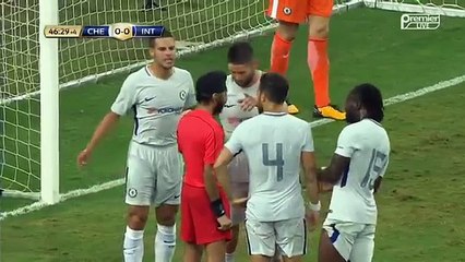 Jovetic Goal Penalty Chelsea vs Inter Milan 0-1 Friendly International Champions