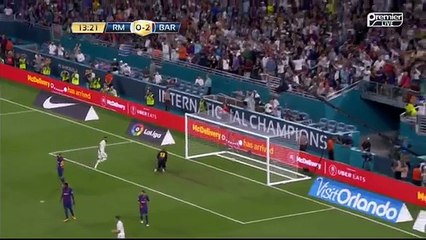 Kovacic Goal Real Madrid vs Barcelona 1-2 International Champions Cup 30.07.2017