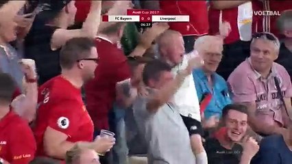 Mane Goal Bayern Munich vs Liverpool 0-1 AUDI CUP 01.08.2017