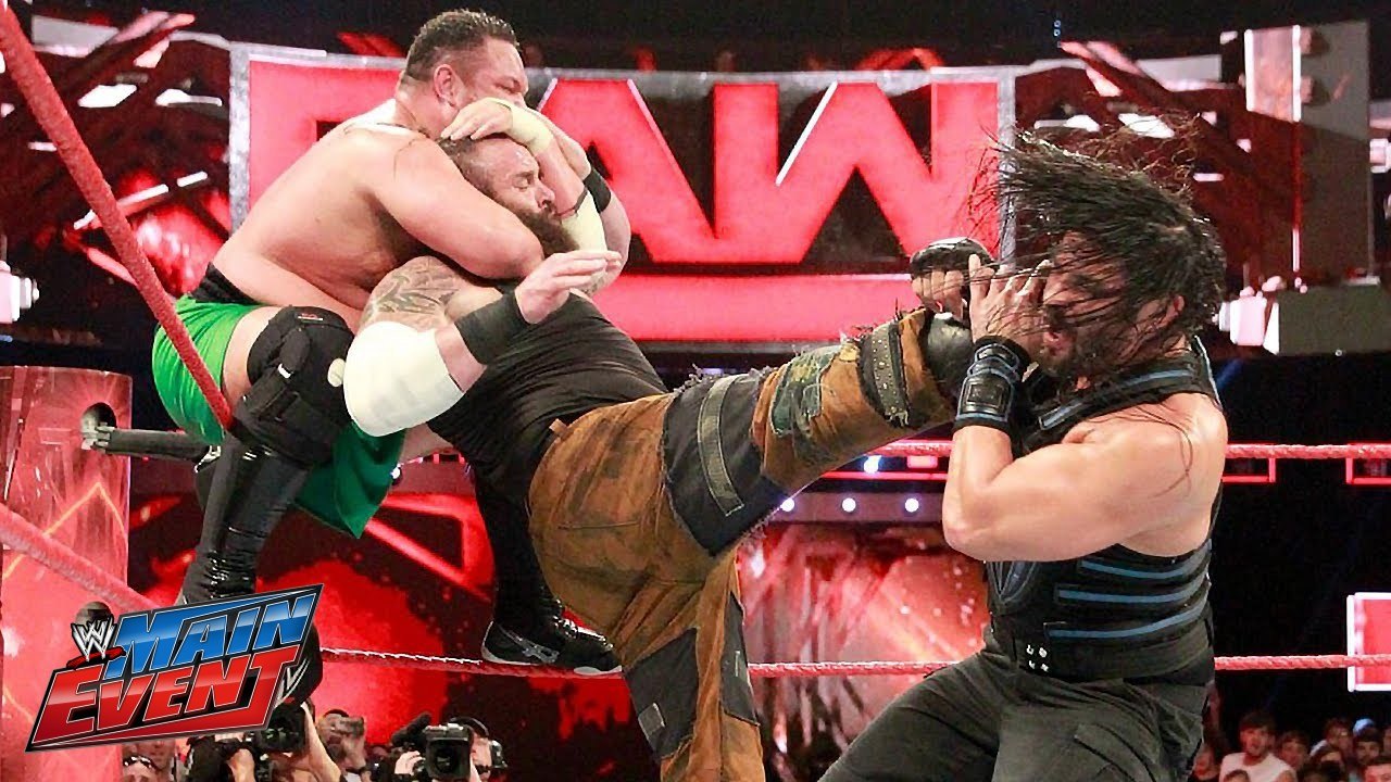 WWE Main Event 6 August 2017 Full Show - Roman Reigns, Samoa Joe, Braun Strowman, Main Event 8/6/17 Full Show - WWE