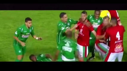 HORROR FOOTBALL FOULS & FIGHTS _ HD