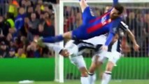 Lionel Messi Bleeding (Horror Injury) - Barcelona vs Juventus 0-0 _ HD