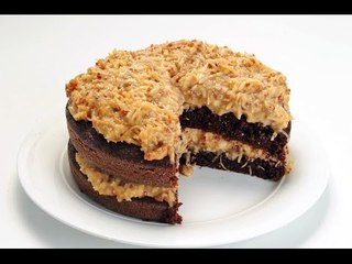 Receta de Pastel Alemán de chocolate / Pastel de chocolate receta