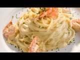 Receta de pasta con camarones primavera / Recipe for pasta with shrimp spring
