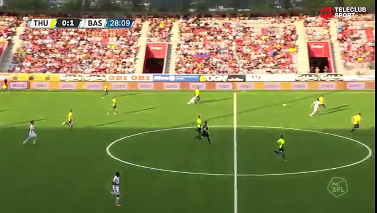 FC Thun 0:2 FC Basel (Swiss Super League 5 August 2017)