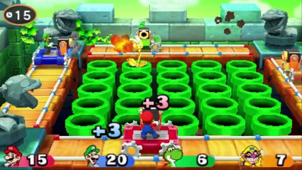Mario Party Star Rush All Free for All Minigames