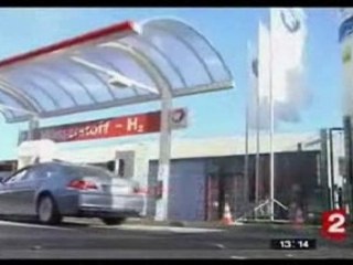 VOITURE NON POLLUANTE BMW à HYDROGENE