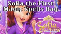 SOFIA THE FIRST Disney Junior Magic Spells Bag Sofia Toys Video Unboxing