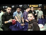 Oscar De La Hoya, Amir Khan, Pauli Malignaggi, Kid Chocolate, Charles Huerta Calor Molina Give Back