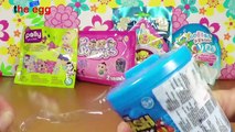 Bolsas ciego apertura paquete bolsillo suave manchas el basura 5 polly squinkies yoohoo unboxing