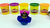 Поделки из пластилина Play-Doh: Куклы Феи Диснея. Лепим платья из Плей До