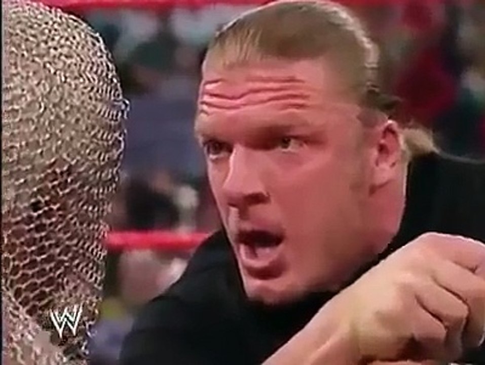 Triple H vs Big poppa pump (Scott Steiner) Arm Wrestling.
