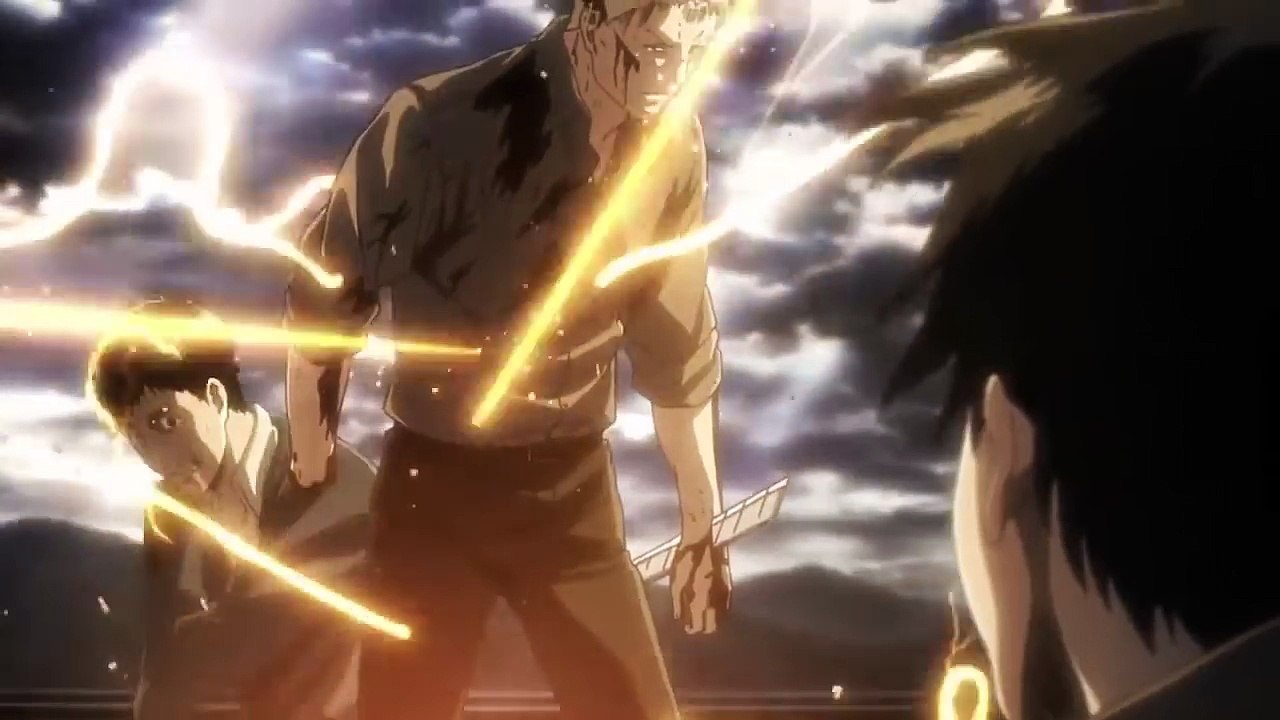 Reiner, Eren and Bertholdt Ultimate Titan Transformation Shingeki No Kyogin 2 (Attack on T