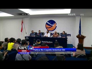 Patrice Rio Mundur dari Partai Nasdem dan DPR - NET 12