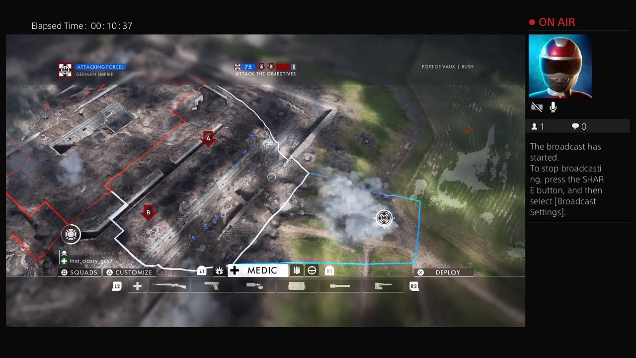 Son's Live PS4 Broadcast