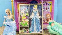 Frozen Elsa Magnetic Doll Dress Up Little Mermaid Ariel, Disney Princess Cinderella Disney