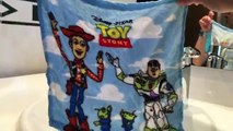 Disney Magic Towels Minnie Mouse Toy Story 3 Towels ディズニーマジックタオル Toallas Mágicas Disney To