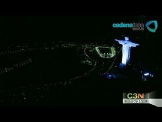 Detienen el cambio climático con la hora del planeta